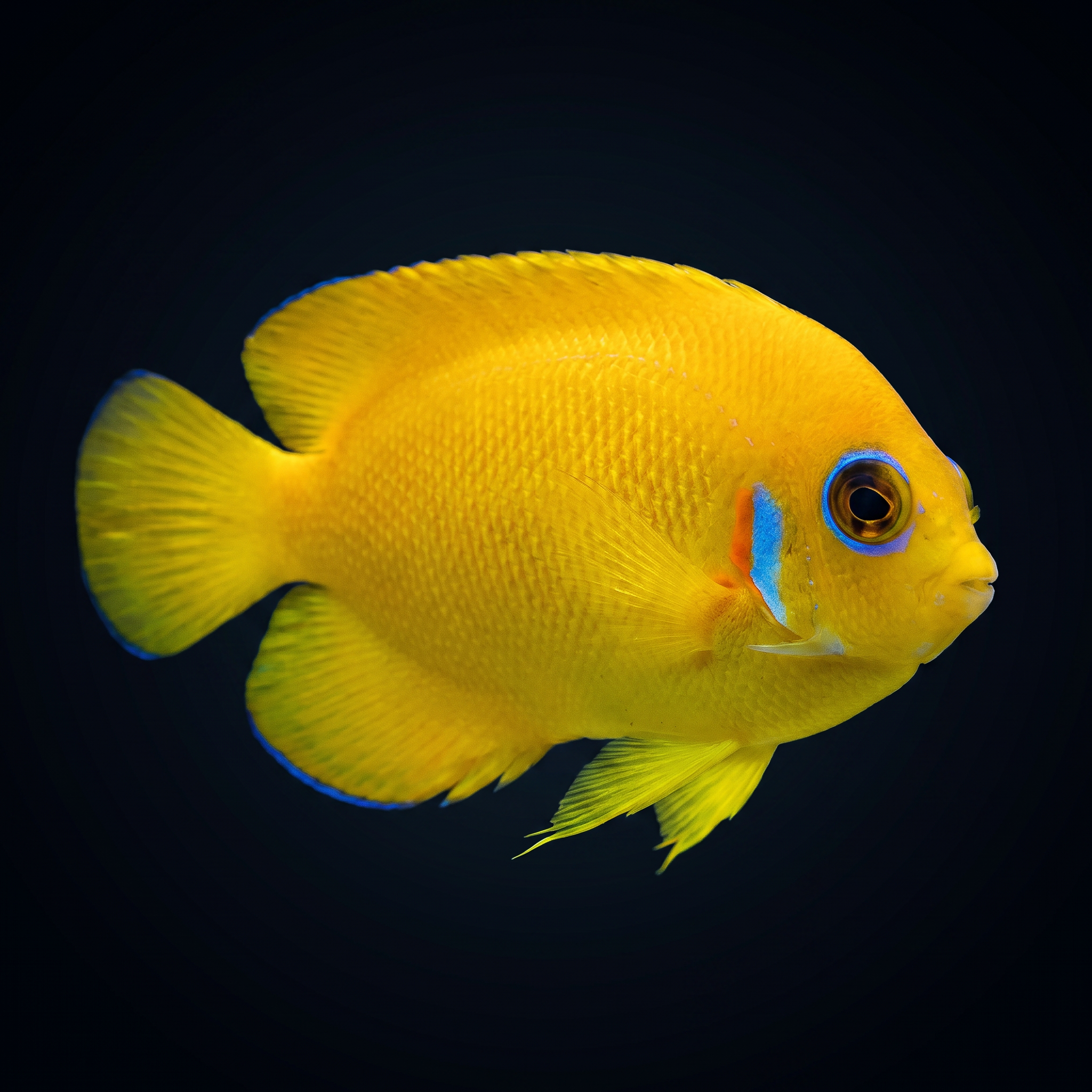 Lemonpeel Angelfish - Mar.