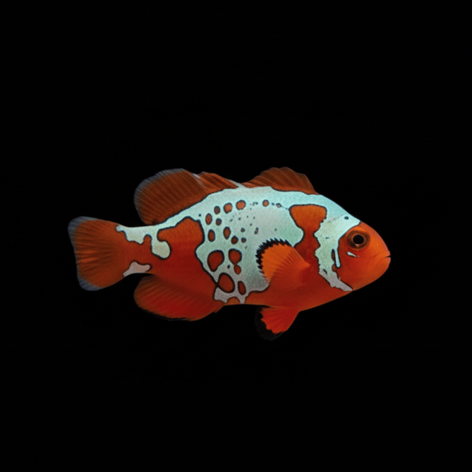 Lightning Maroon Clownfish