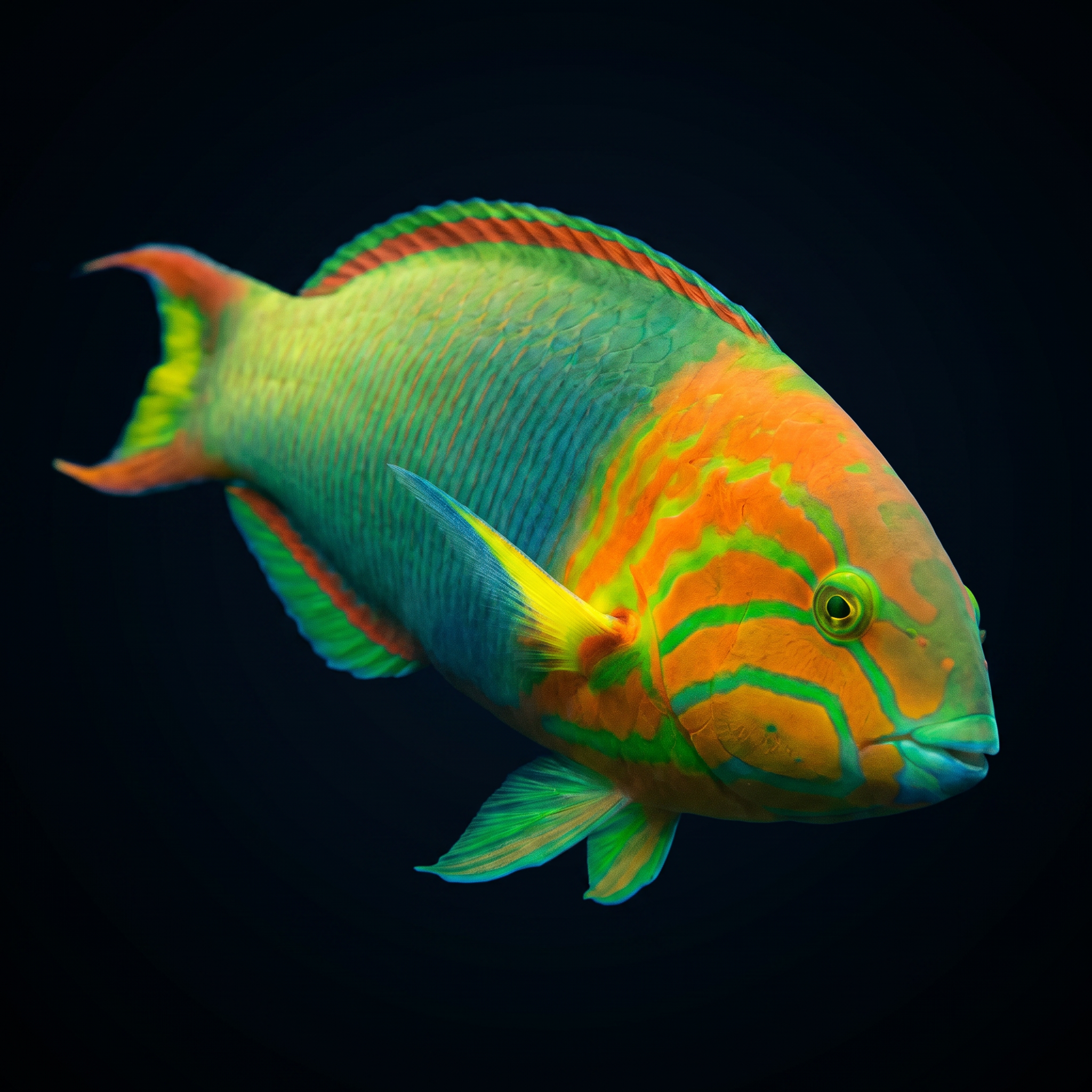 Lime Green Wrasse