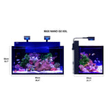 MAX NANO G2 XXL Complete Reef System - Red Sea