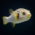 Narrow Lined Pufferfish