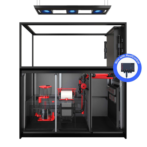 REEFER MAX Peninsula S-700 G3+ (186.2 Gal) - Red Sea Black stand