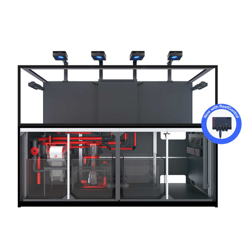 REEFER MAX S-1000 G3+ (264.2 Gal) - Red Sea Black stand