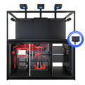 REEFER MAX S-700 G3+ (184.8 Gal) - Red Sea Black stand