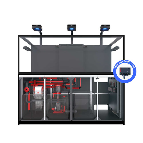 REEFER MAX S-850 G3+ (224.5 Gal) - Red Sea Black stand