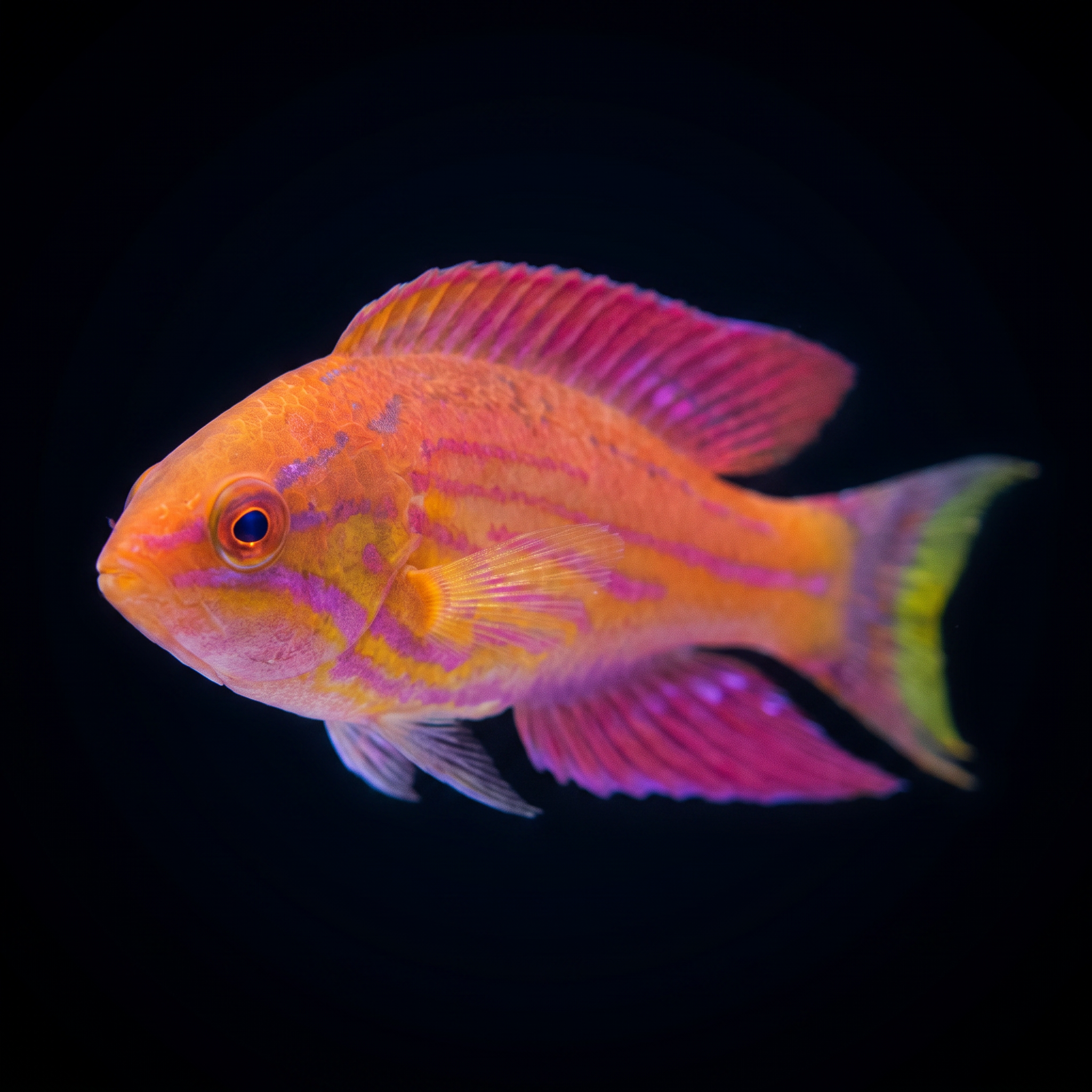 Royal Flasher Wrasse - Male