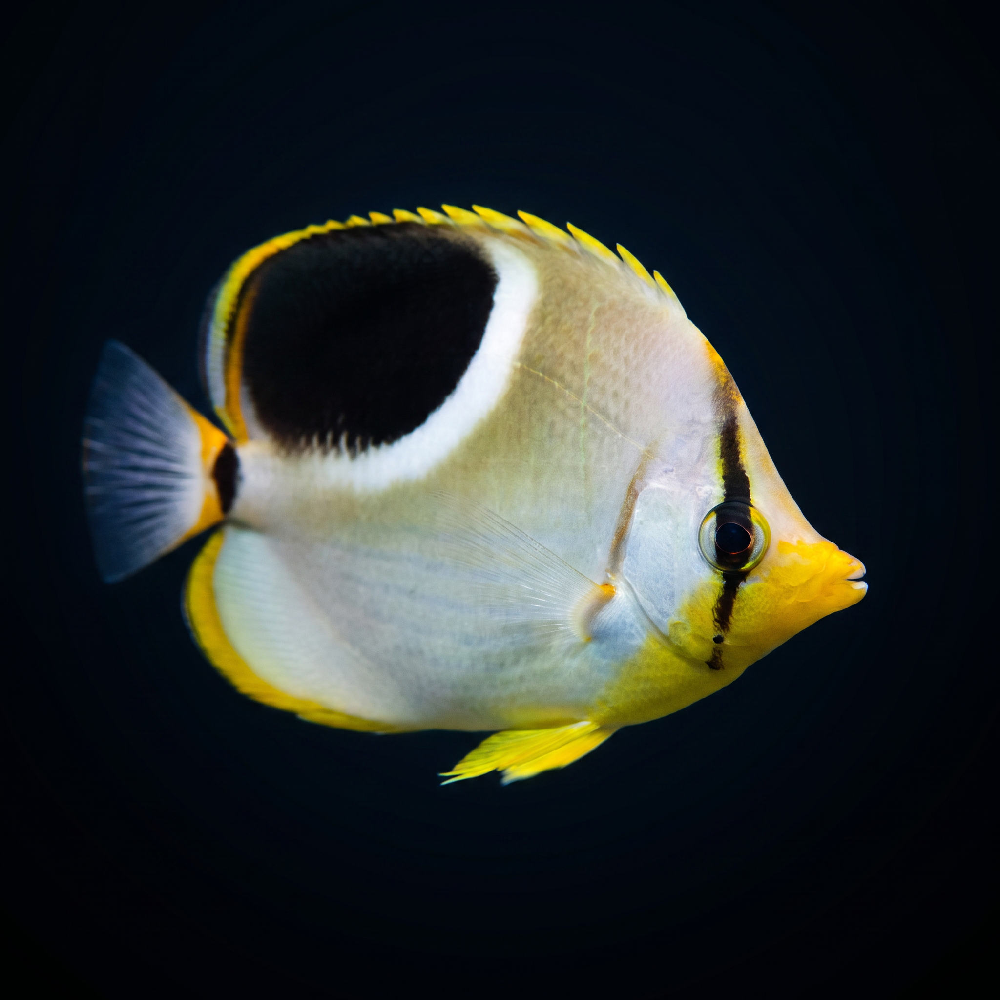 Saddleback Butterflyfish - Chaetodon ephippium