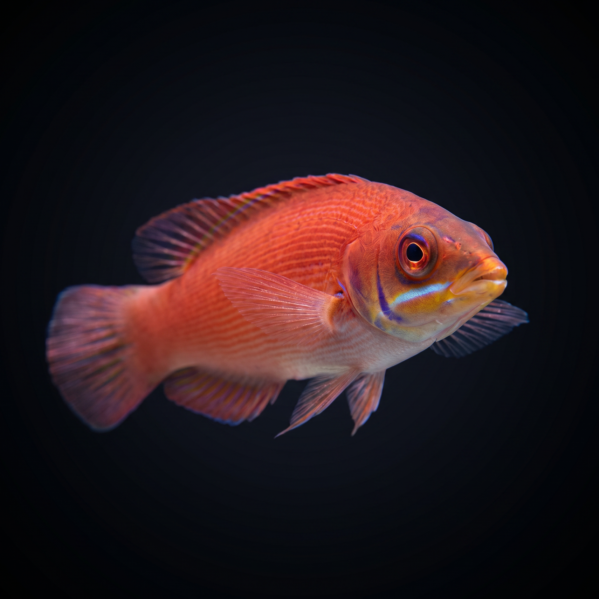 Scarlet Pin Stripe Wrasse
