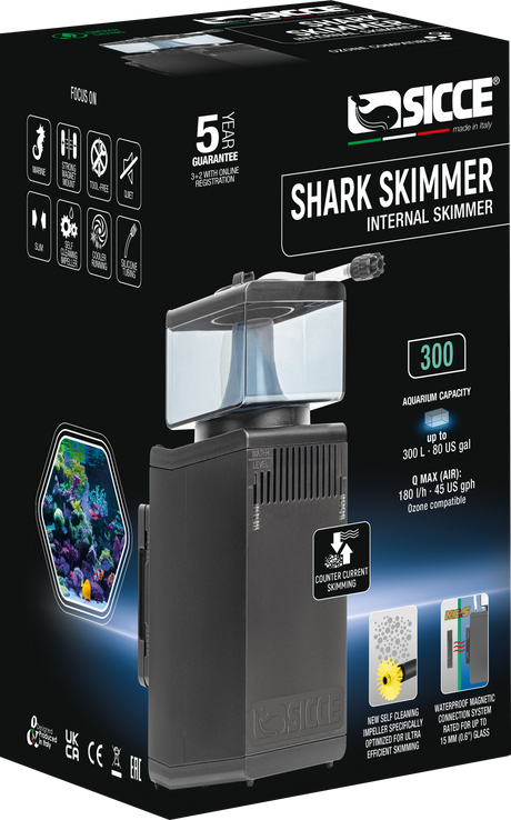 Shark Skimmer 300 Internal Filter - Sicce