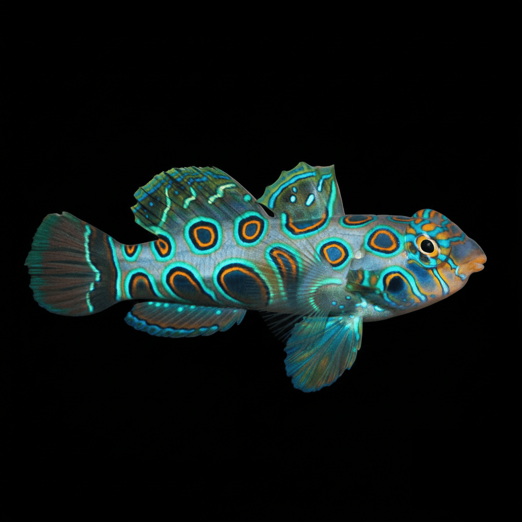 Spotted Mandarin saltwater fish care guide