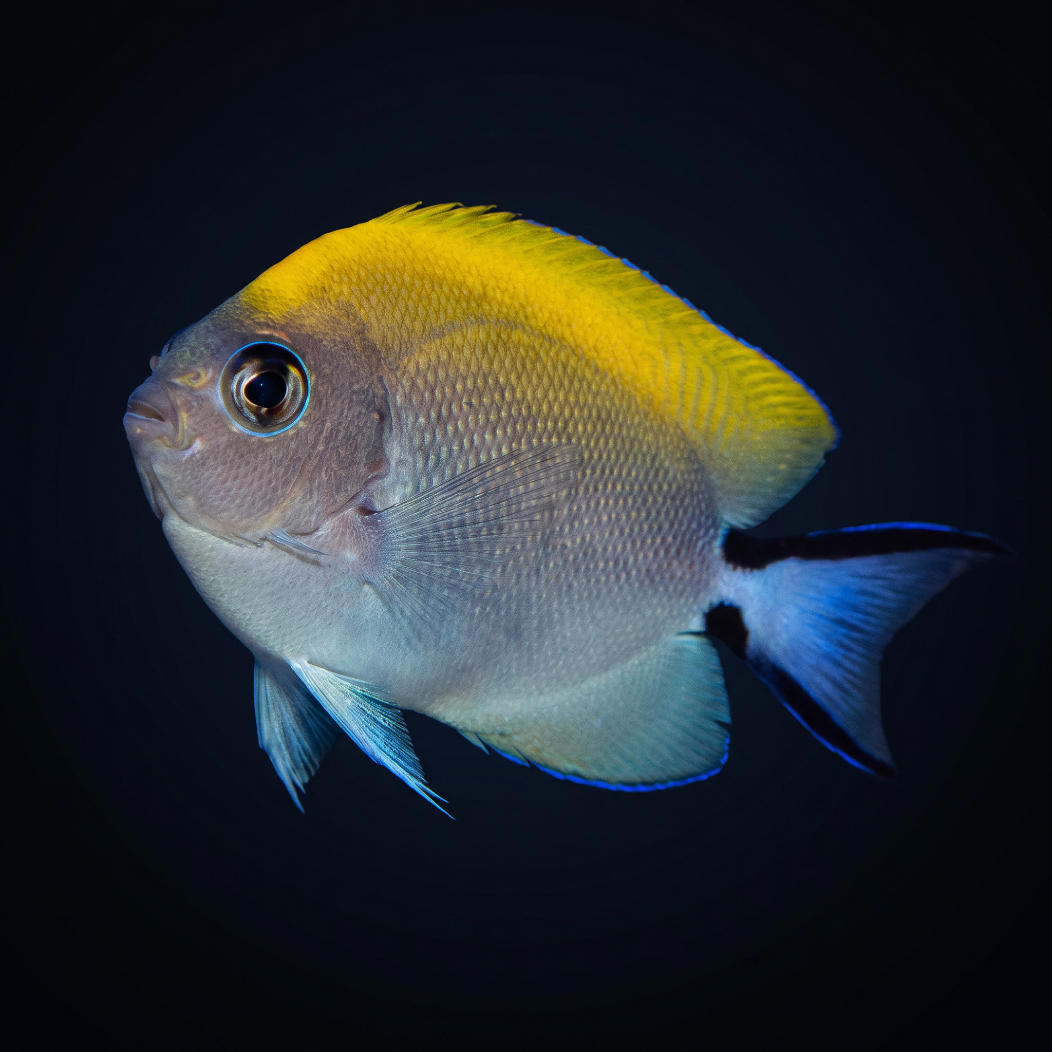 Swallowtail Angelfish - Female - Genicanthus melanospilos