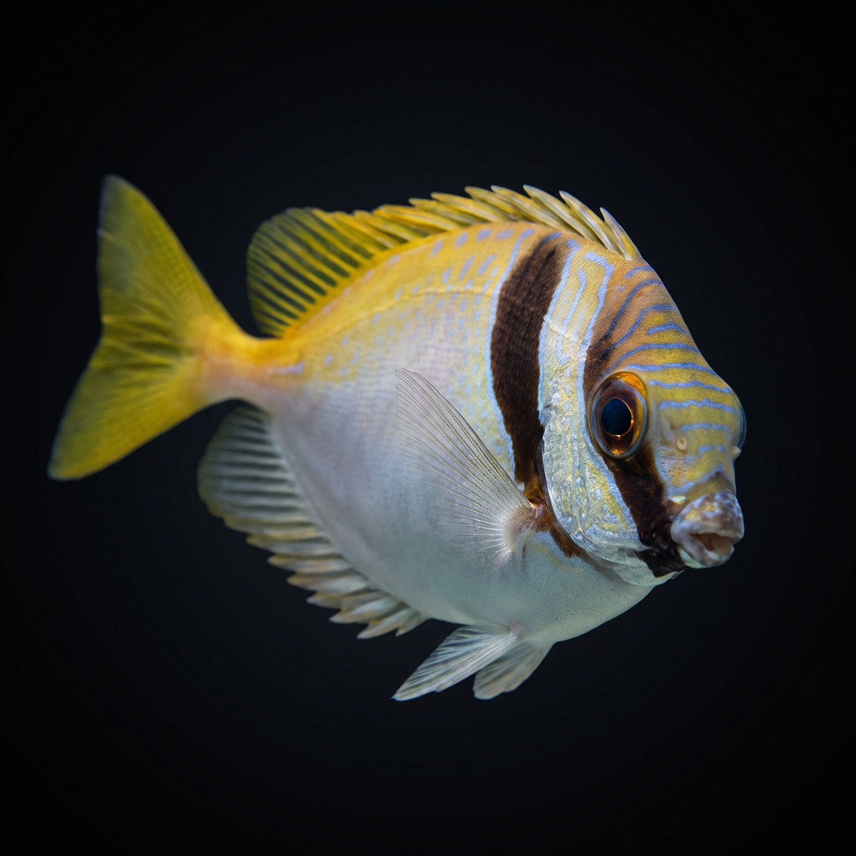 Two Barred Rabbitfish