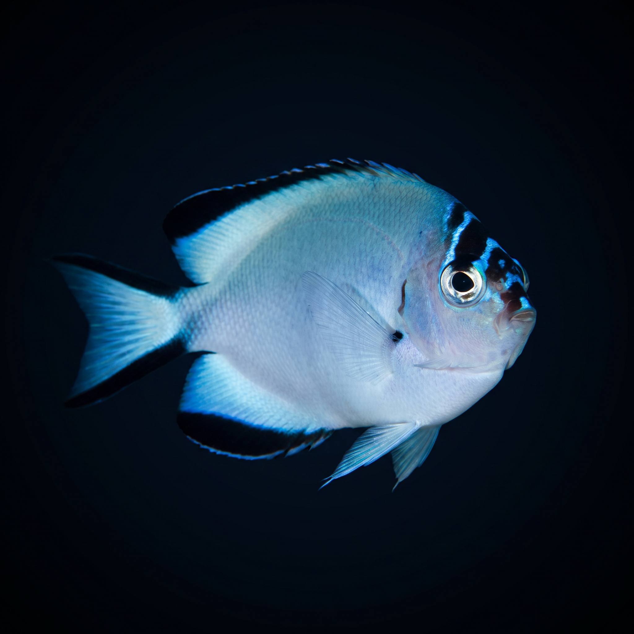 Watanabei Angelfish - Female - Fiji - Genicanthus watanabei