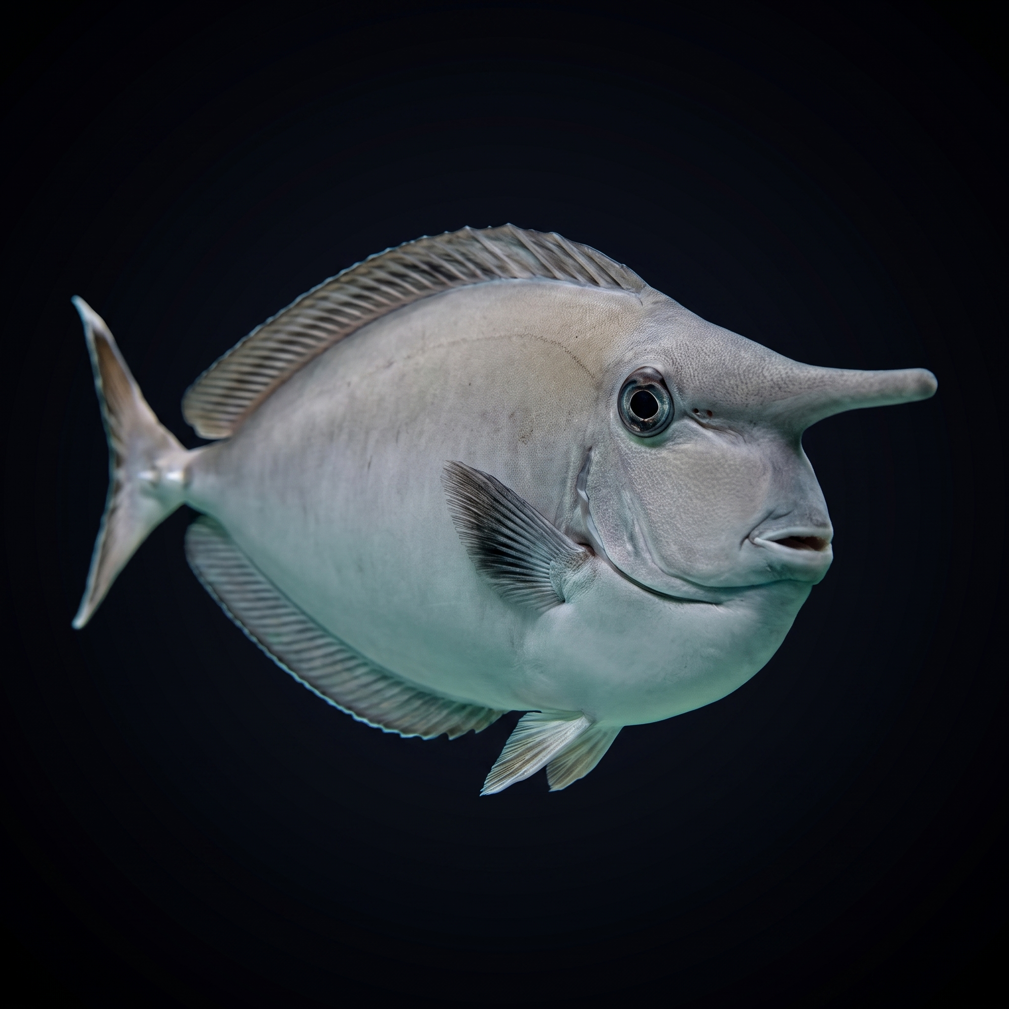 Whitemargin Unicornfish