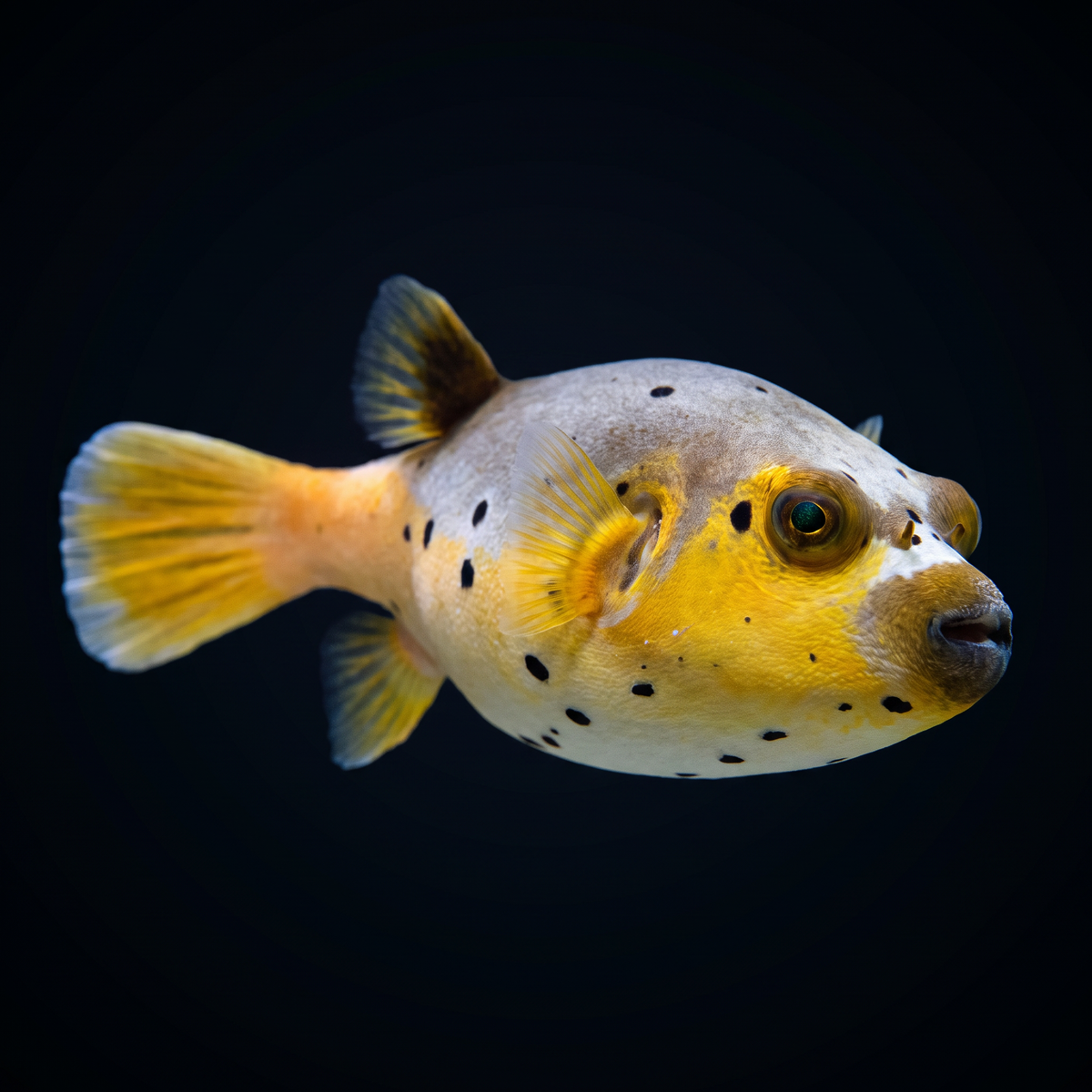 Dogface Puffer - Yellow Belly