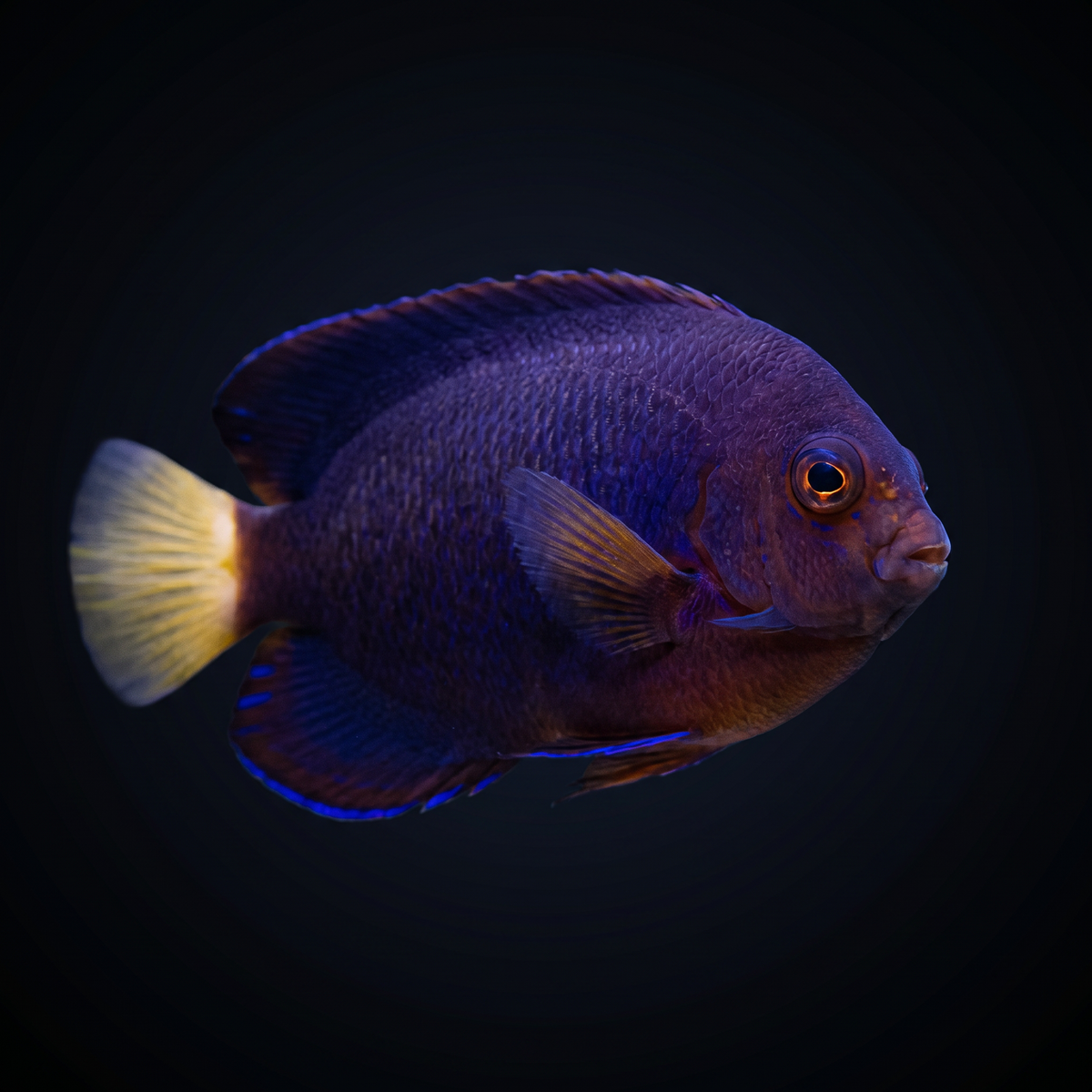 Pygmy Yellowtail Angelfish