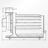 Abyzz A400-10M EU 4800GPH DC Pump