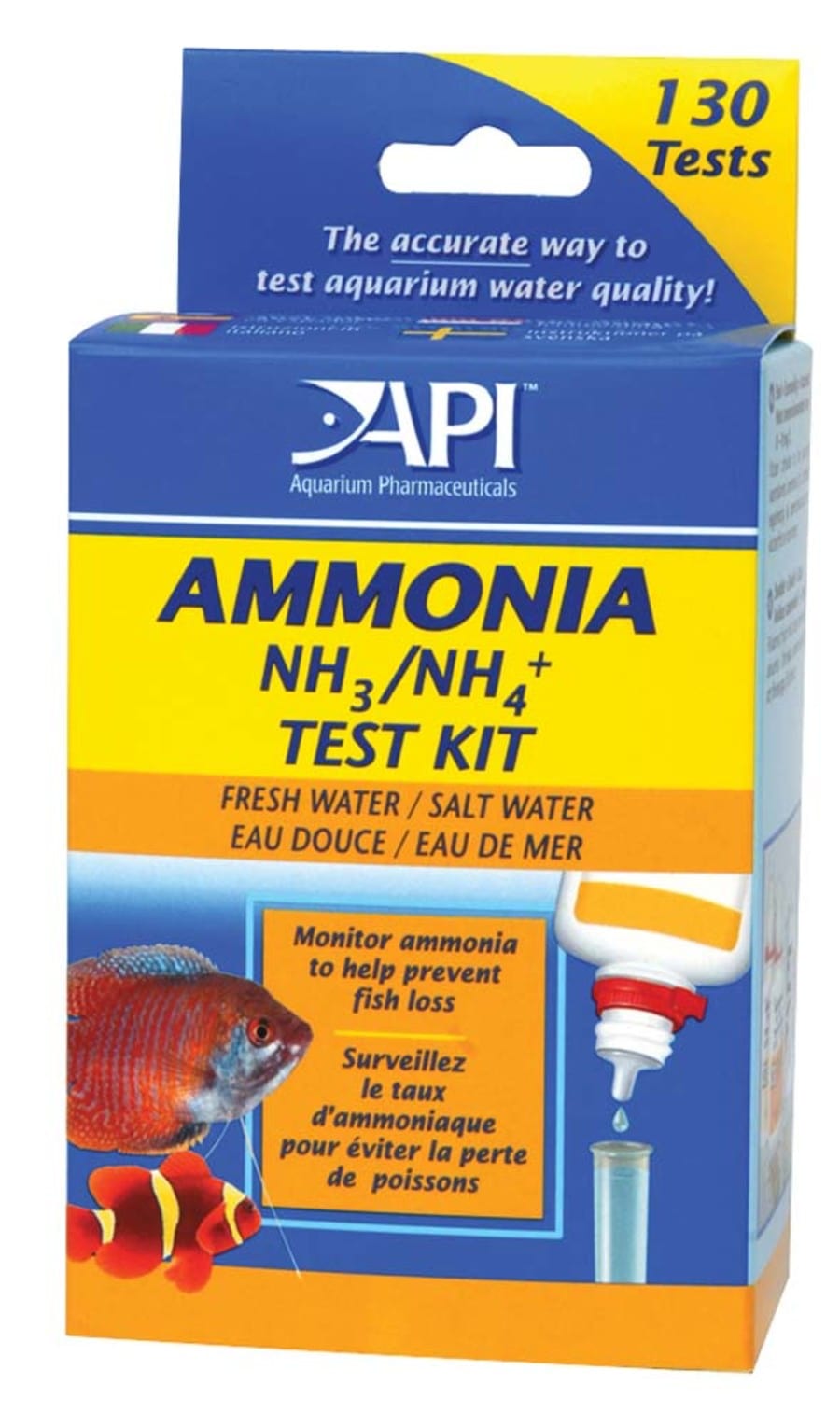 Api Memona API Ammonia Test Kit for Freshwater and Saltwater Aquariums – Top Shelf ...