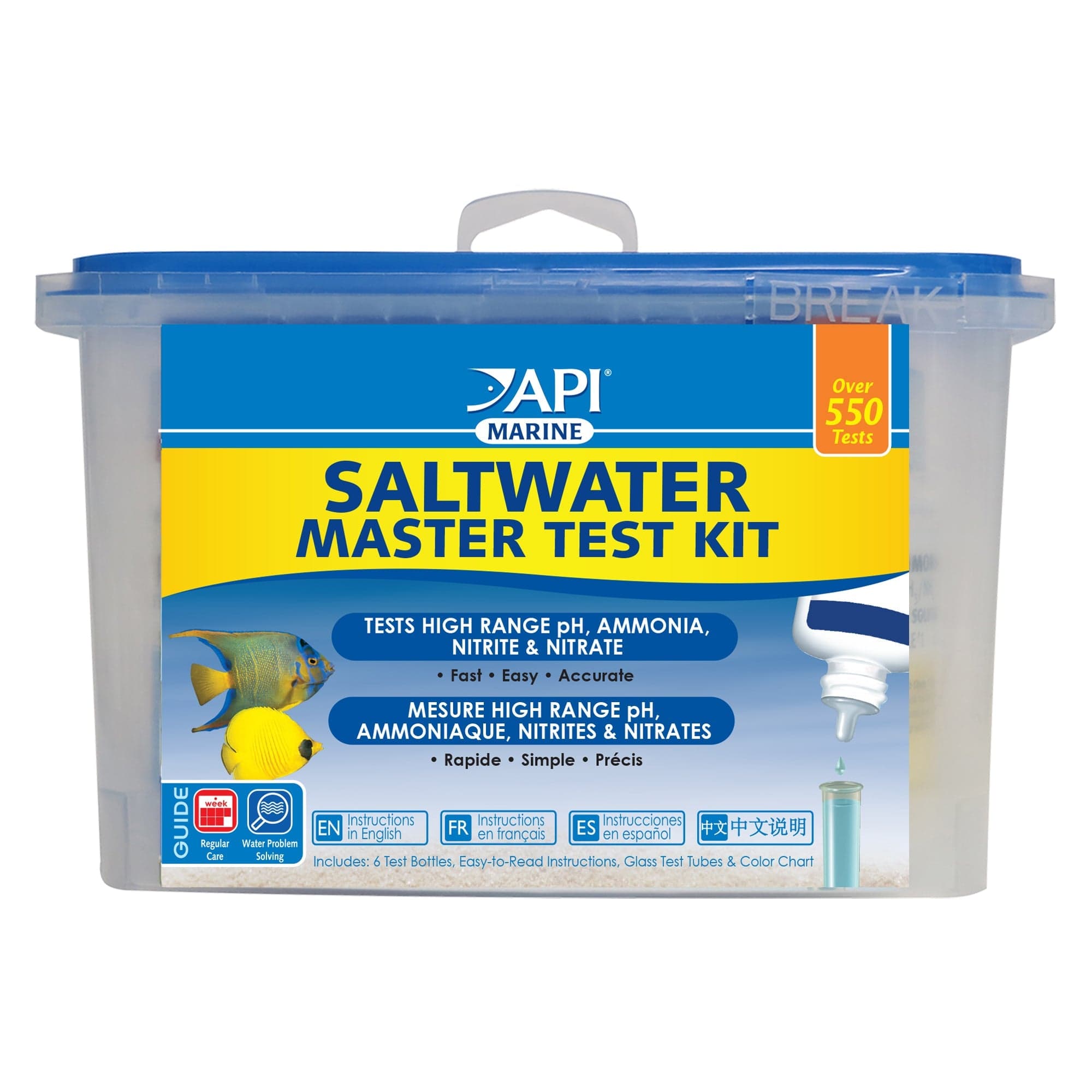 API Saltwater Master Test Kit – Top Shelf Aquatics