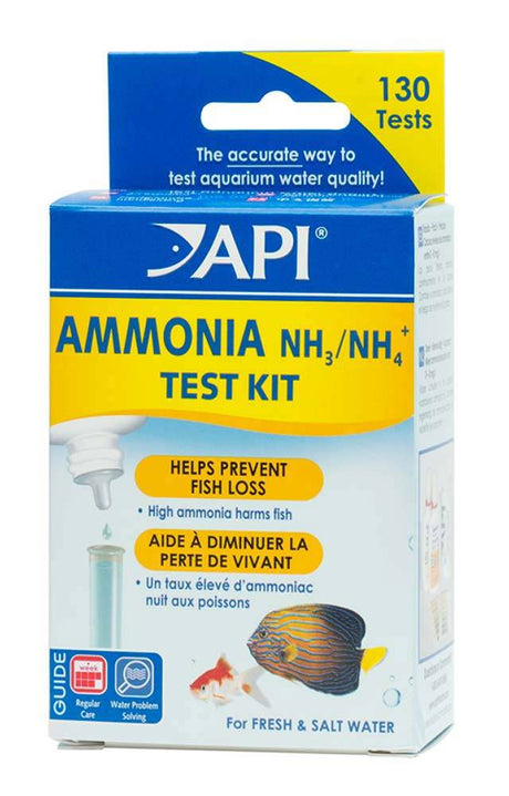 API Ammonia Test Kit for Freshwater and Saltwater Aquariums - API