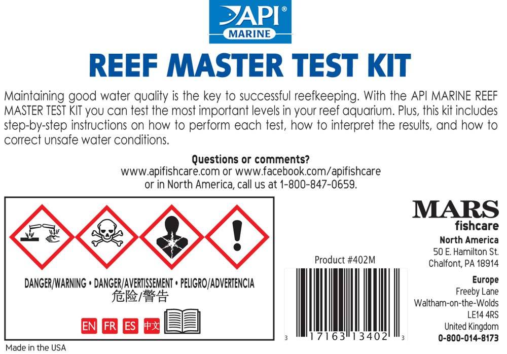 Reef Master Test Kit - API