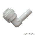 90 Degree Elbow - 1/4" Insert To Push