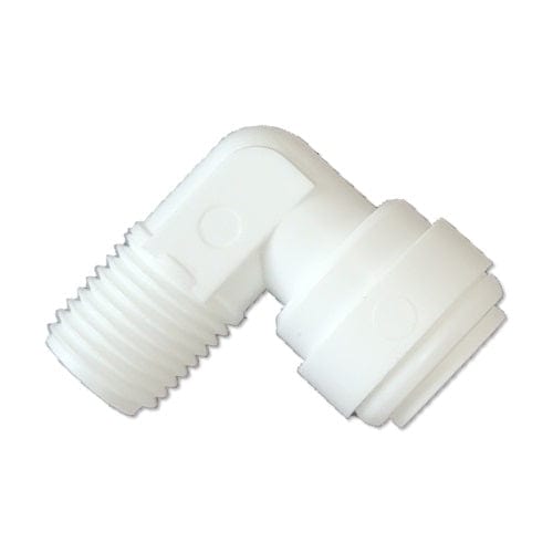 90 Degree Elbow - 1/4" Threaded To Push
