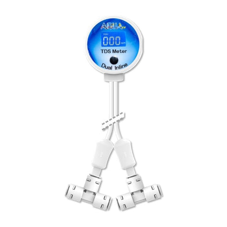 Dual Inline TDS Meter - AquaFX