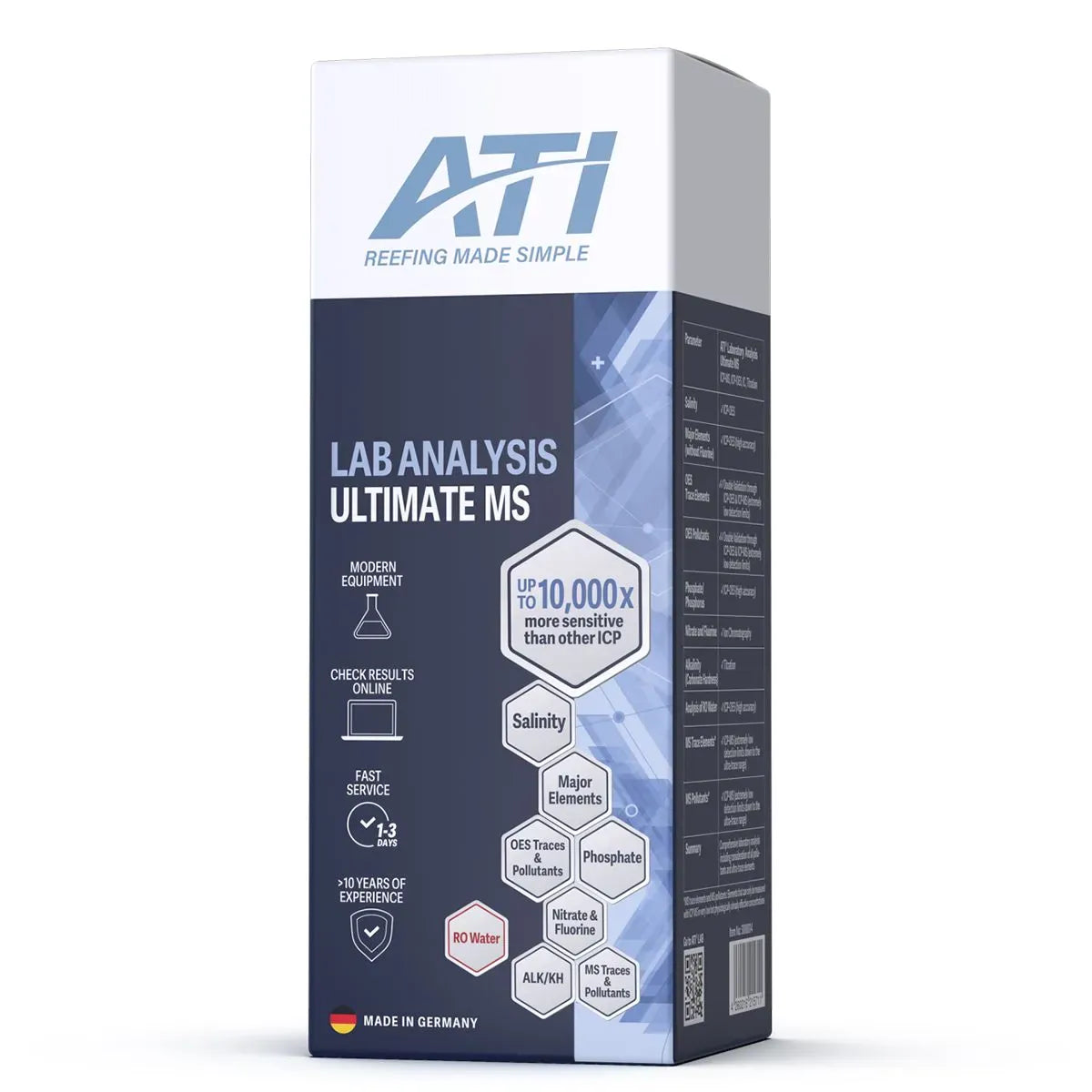 Lab Analysis Ultimate ICP-MS Test - ATI