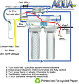 Liquid Filled Add-On Pressure Gauge Kit - 1/4"  - AquaFX