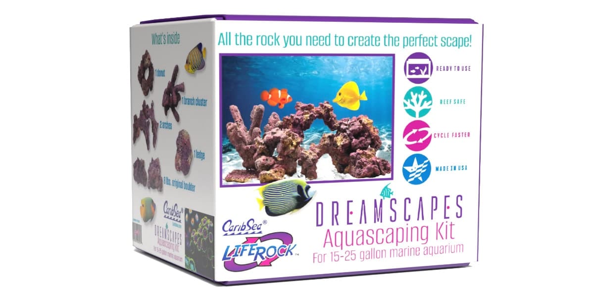 Purple Life Rock - DreamScapes - 15-25 Gal - CaribSea – Top Shelf