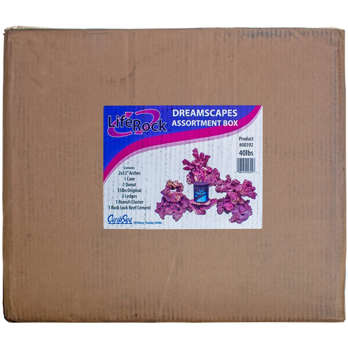 Purple Life Rock - DreamScapes - 40-60 Gal - CaribSea