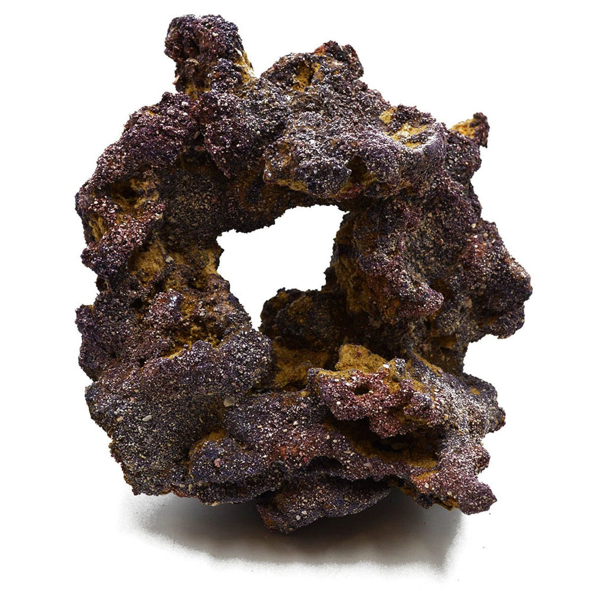 Purple Life Rock - Shapes & Arches - 20Lbs Box - CaribSea