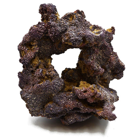 Purple Life Rock - Shapes & Arches - 20Lbs Box - CaribSea