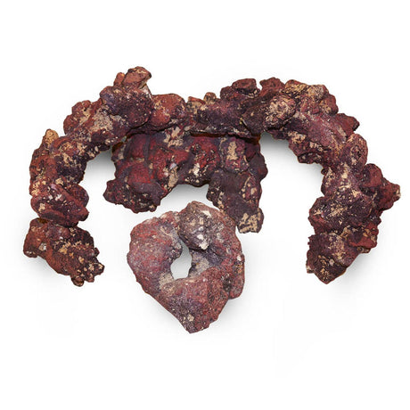 Purple Life Rock - Shapes & Arches - 20Lbs Box - CaribSea