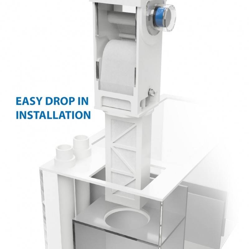 Di-4 Drop In Automatic Fleece Filter - Klir