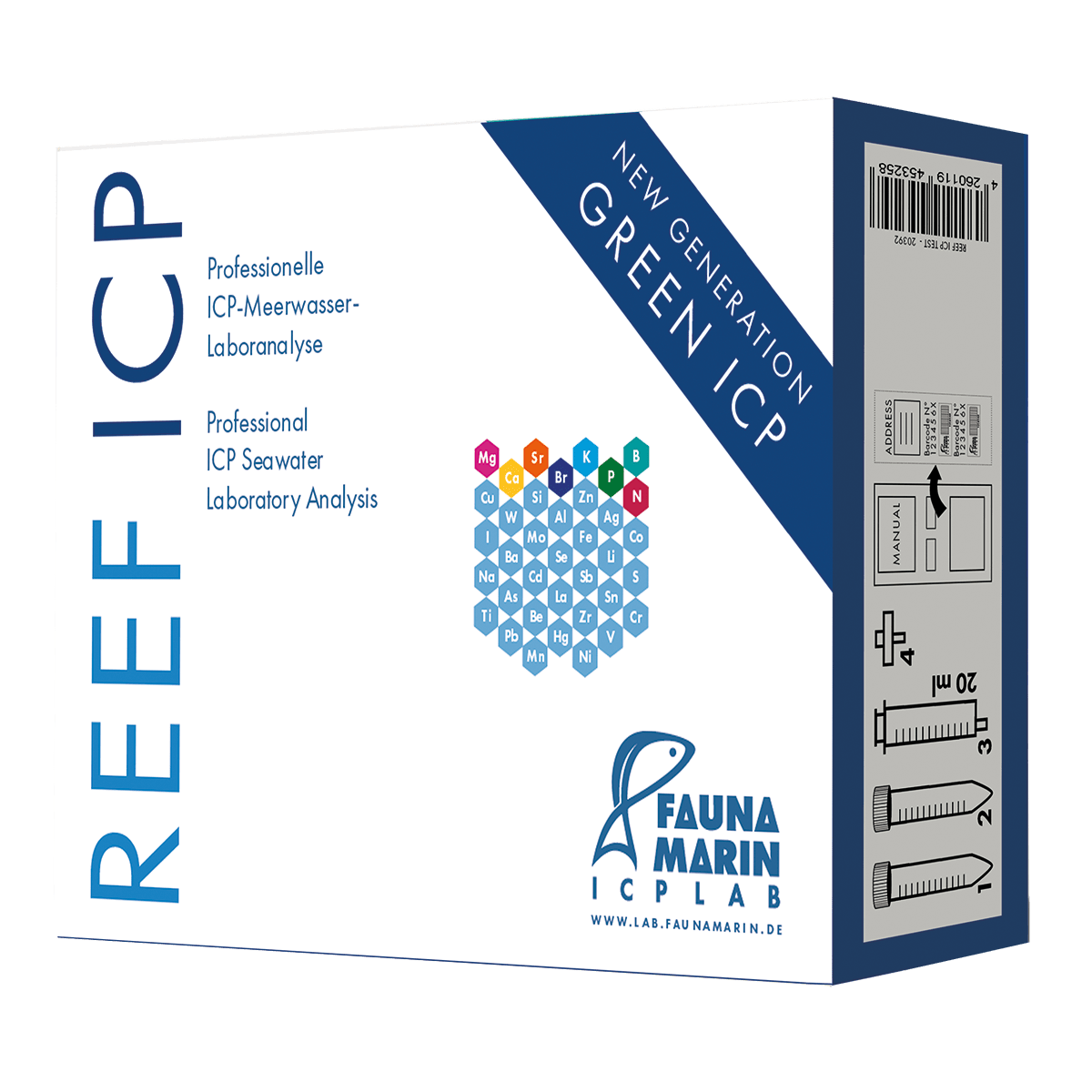 Reef ICP Test - Single Set - Fauna Marin – Top Shelf Aquatics Reef ICP Test - Single Set - Fauna Marin – Top Shelf Aquatics
