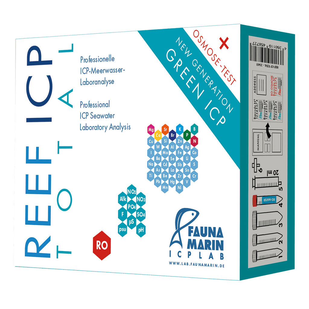 Reef ICP Total Test - Single Set - Fauna Marin – Top Shelf Aquatics