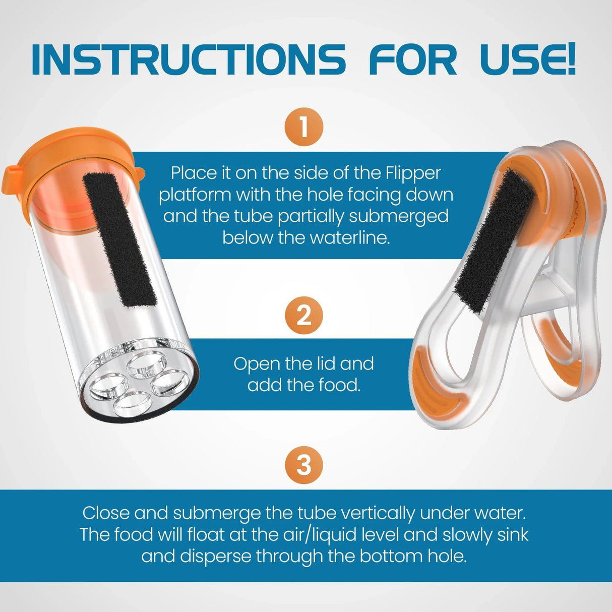 Feed Aquarium Feeding Kit - Flipper