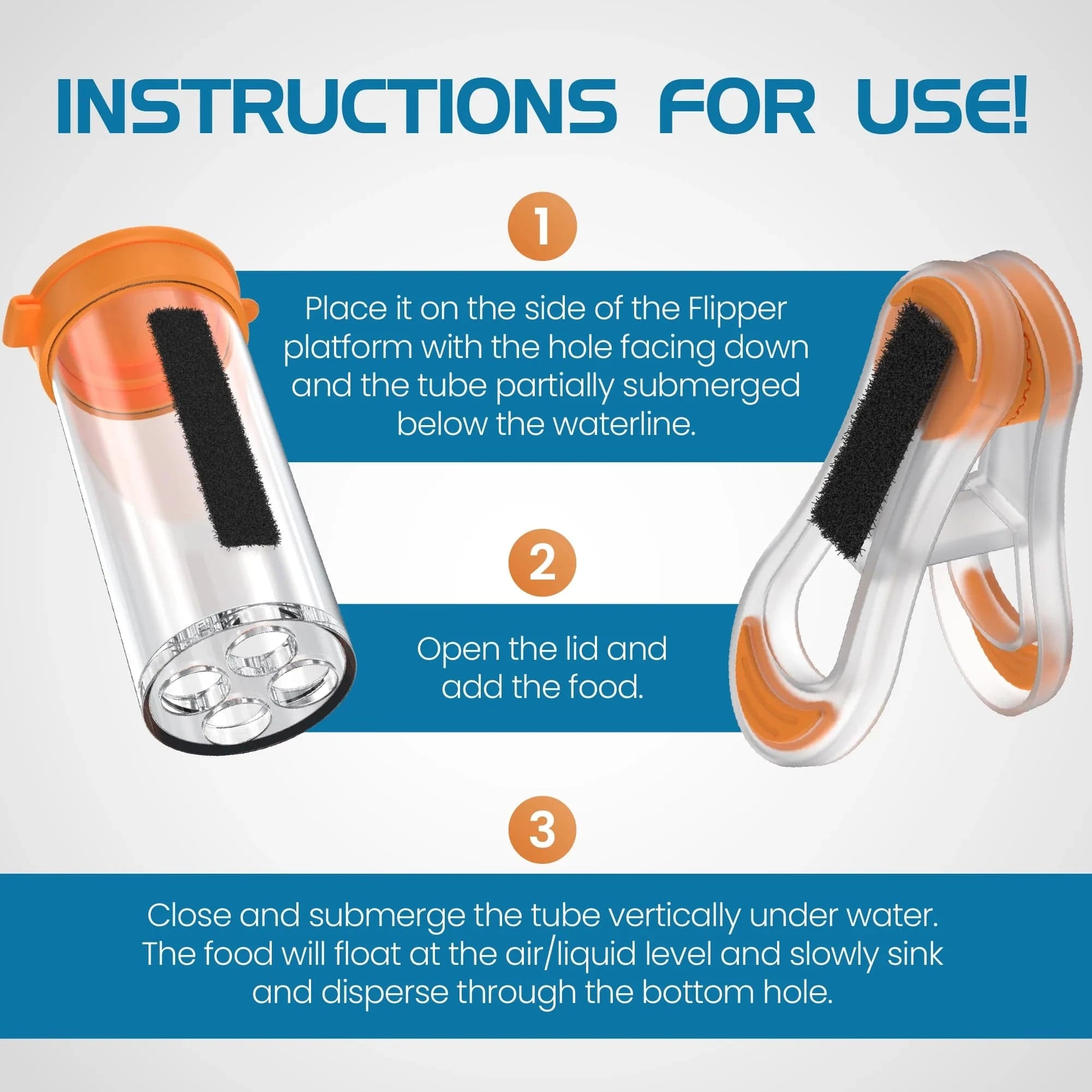 Feed Aquarium Feeding Kit - Flipper