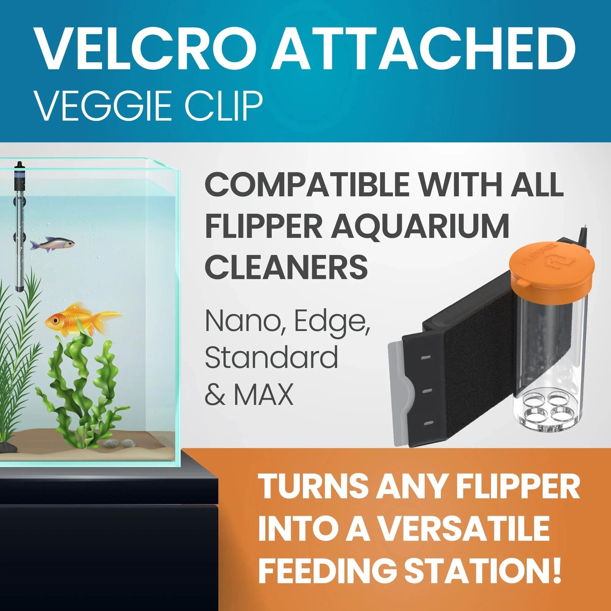 Feed Aquarium Feeding Kit - Flipper