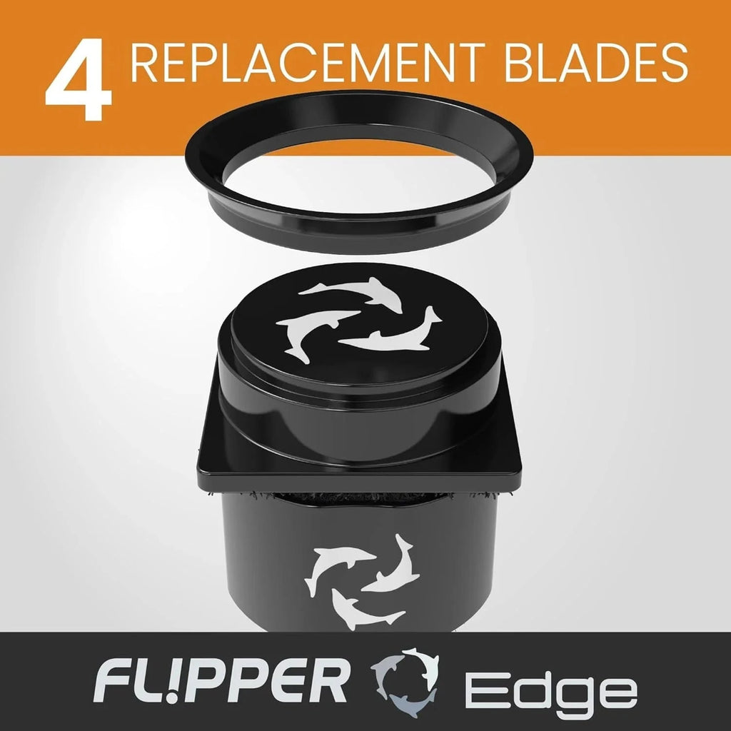 Pico 2 in 1 Aquarium Magnet Cleaner Replacement Blades 4 Pack - Flipper