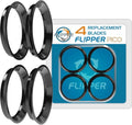 Pico 2 in 1 Aquarium Magnet Cleaner Replacement Blades 4 Pack - Flipper