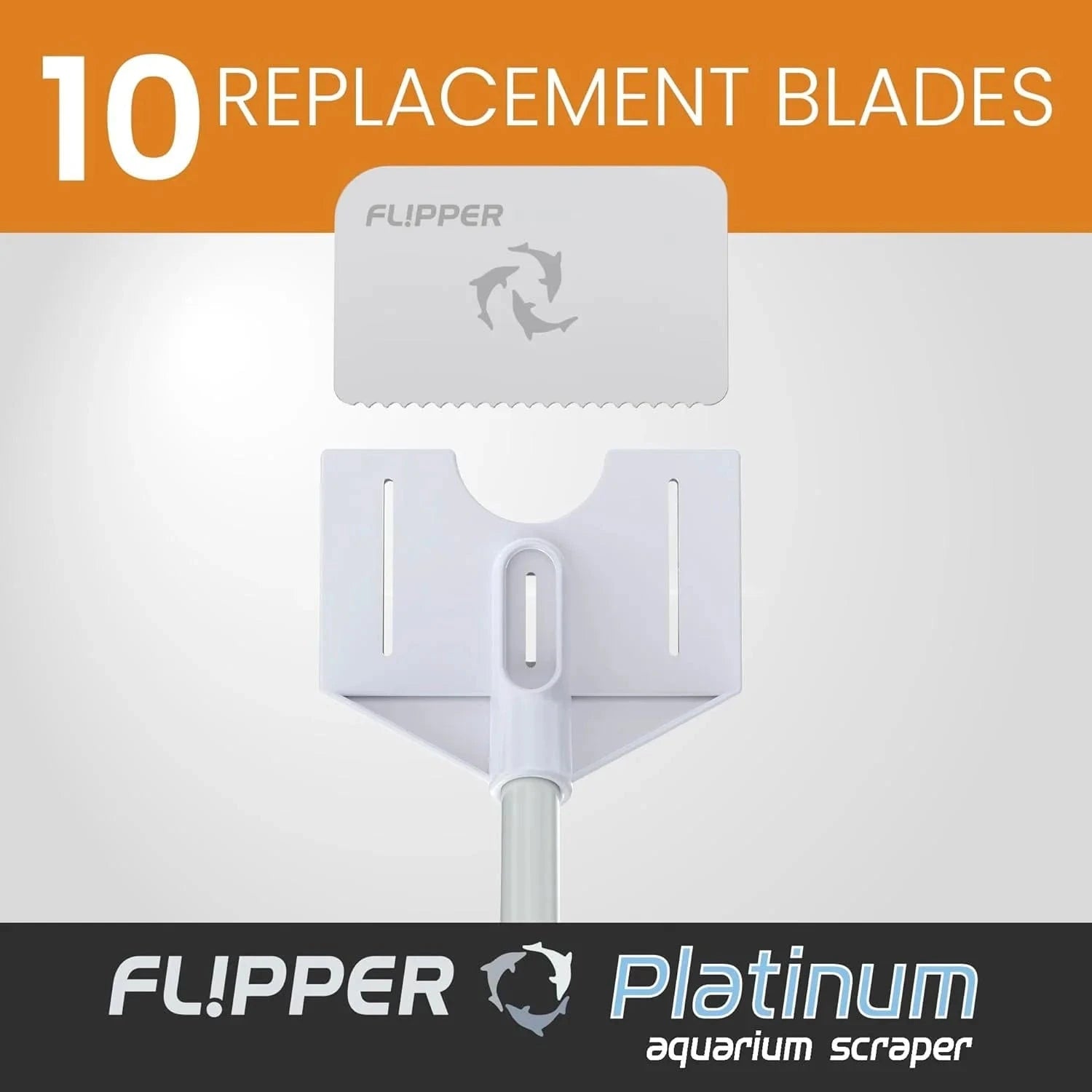 Platinum Algae Scraper Replacement Blades 10 Pack - Flipper