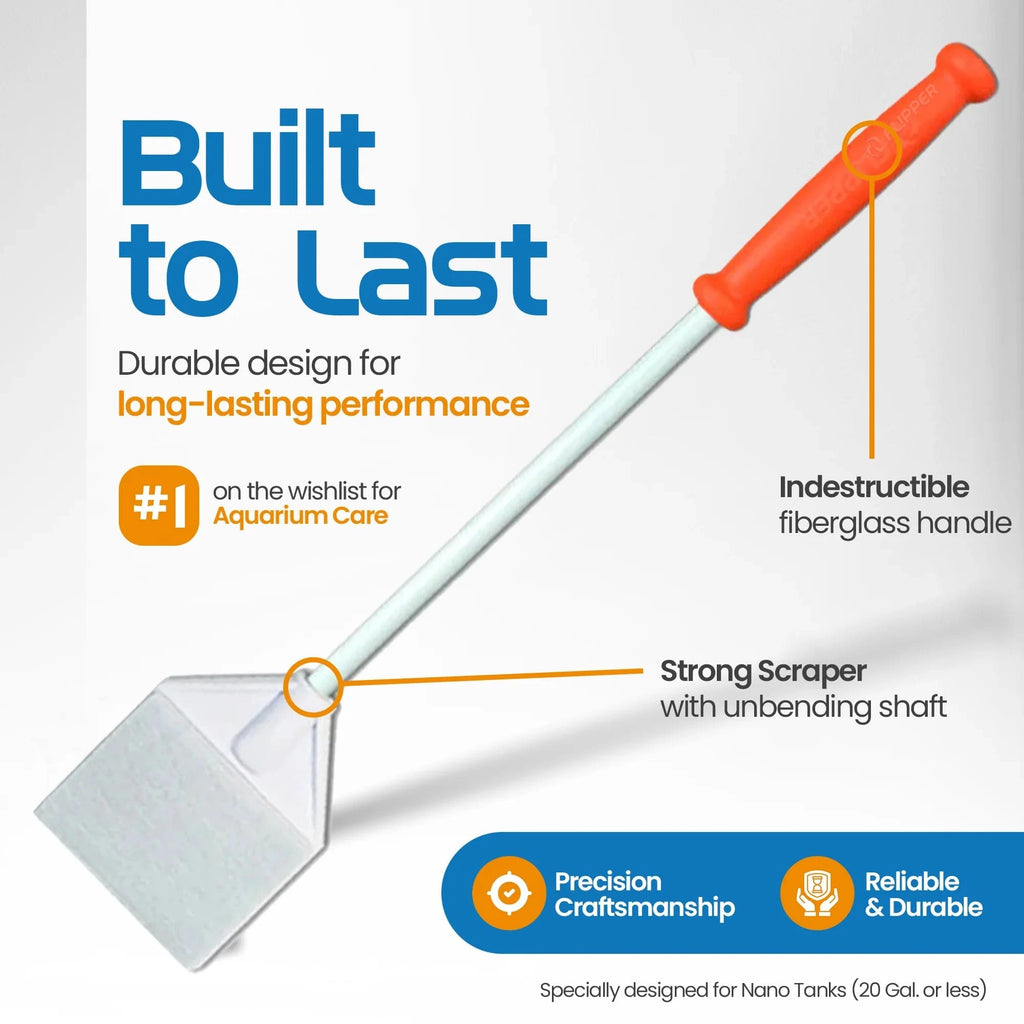 Platinum Aquarium Algae Scraper - Flipper