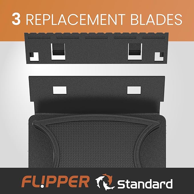 Standard ABS Replacement Blades 3 Pack - Acrylic Tanks - Flipper