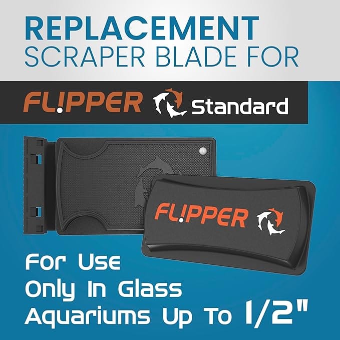Standard ABS Replacement Blades 3 Pack - Acrylic Tanks - Flipper