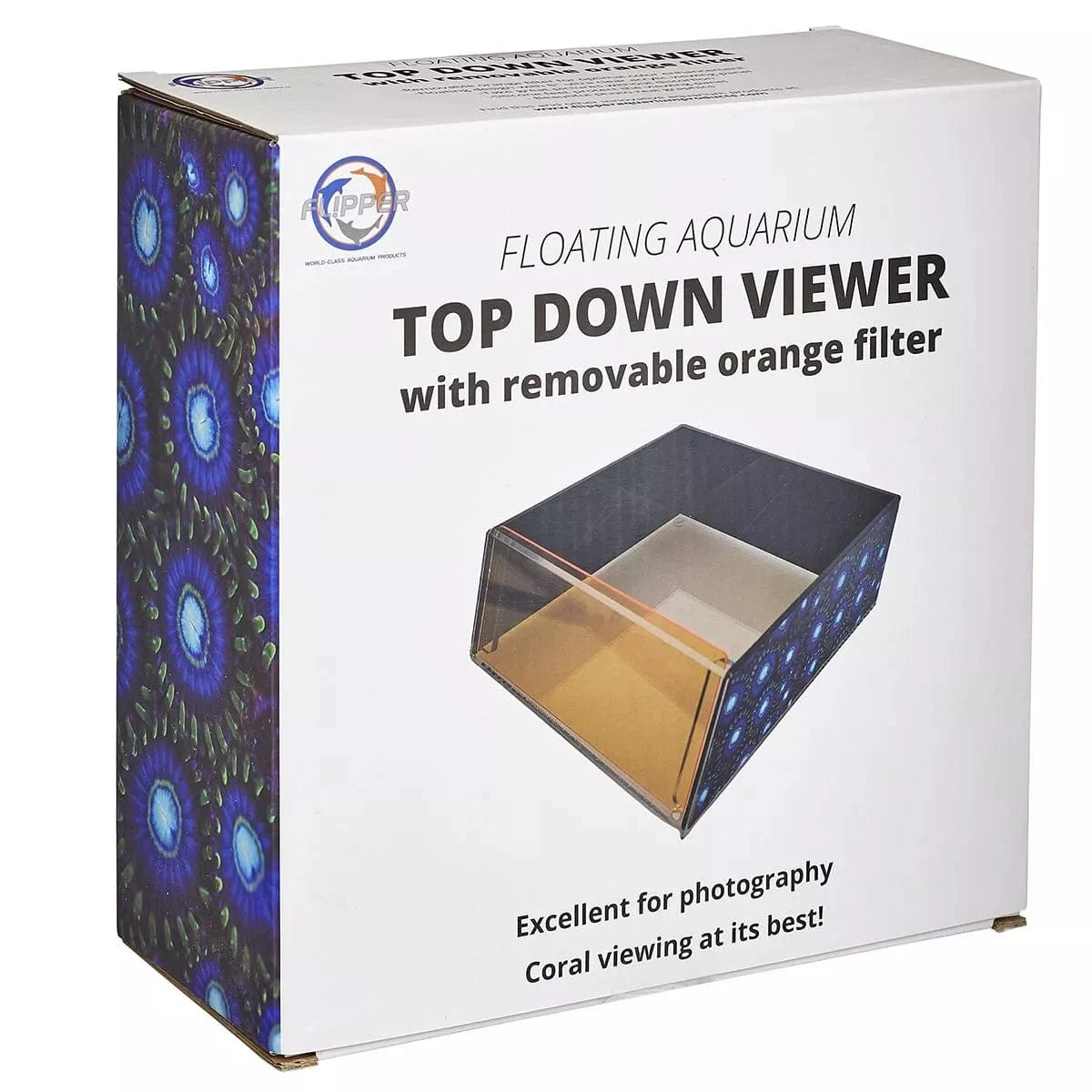 Top Down Viewer With Removable Orange Filter - Flipper