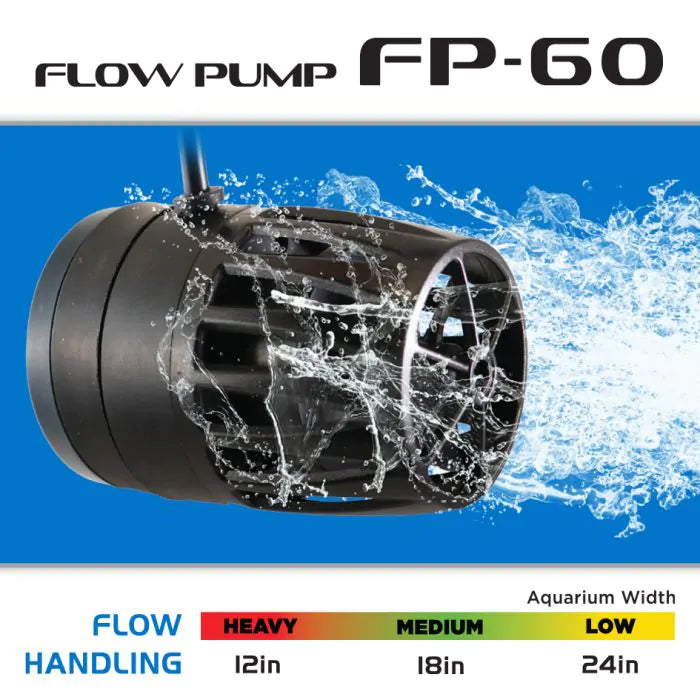 IceCap FP-60 Aquarium Flow Pump (790gph) - CoralVue