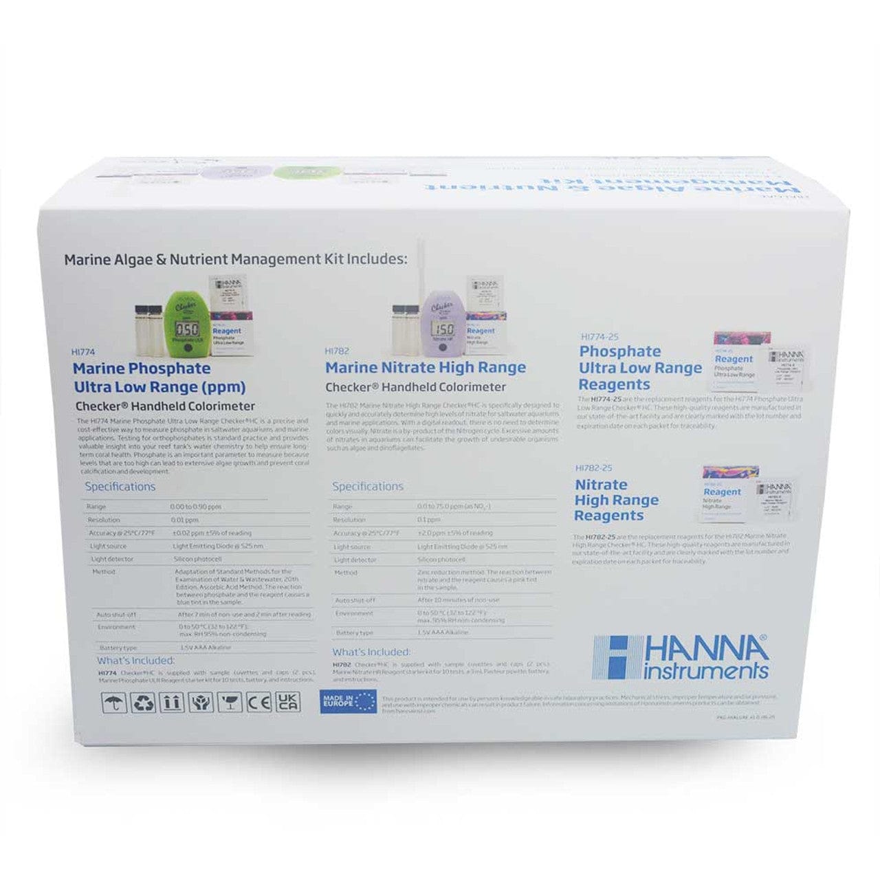 Algae & Nutrient Management Kit - Hanna Instruments